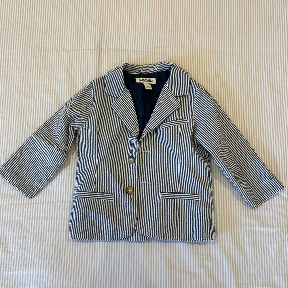 Seersucker blazer/suit jacket